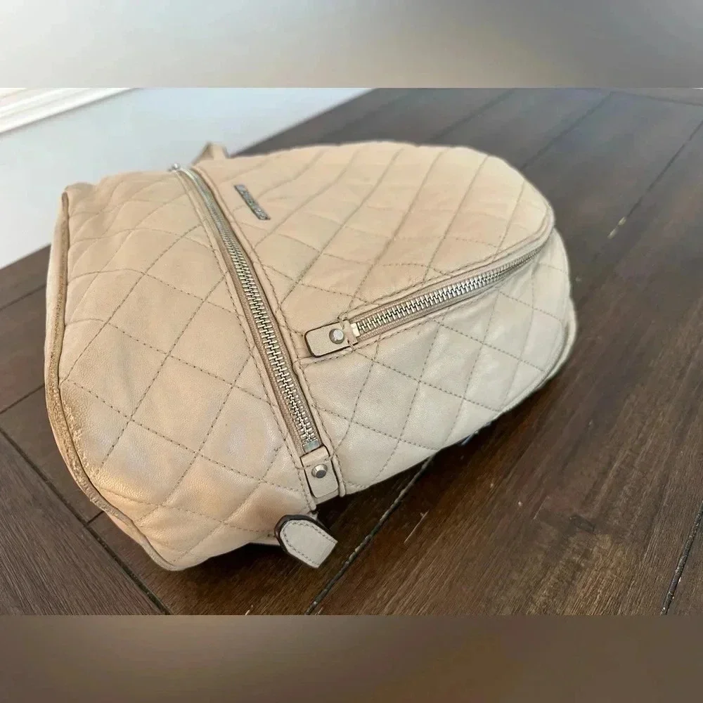 Michael Kors quilted backpack